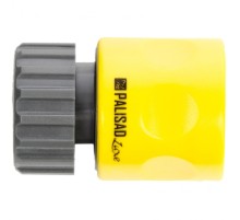 Соединитель пластмассовый, быстросъемный, внутренняя резьба 3/4, однокомпонентный Palisad Luxe