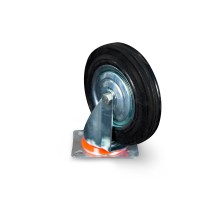 Колесо поворотное резина SC 80 200 мм (N) Колесо поворотное резина SC 80 200 мм (N)