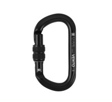 Карабин VENTO™ Овал с муфтой keylock, vpro 0042 black/vnt1042