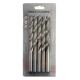 Сверла по металлу 10 мм, HSS (5шт. в блистере)