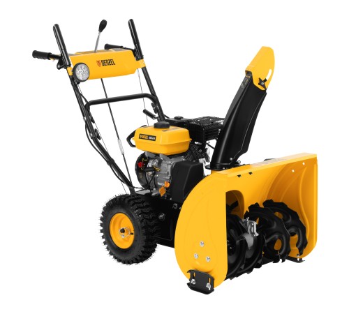 Бензиновая снегоуборочная машина SBM 610, 212 cc, ручной старт, фара Denzel Бензиновая снегоуборочная машина SBM 610, 212 cc, ручной старт, фара Denzel