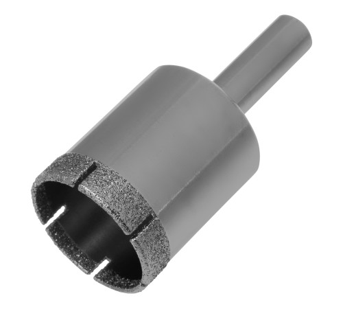 Сверло по стеклу и керамической плитке, 25 х 55 мм, цилиндрический хвостовик Сибртех