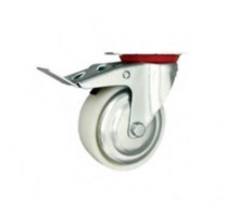 Колесо поворотное полипропилен SRCnb 63 160 мм с торозом (F)