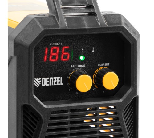 Аппарат инвертор. дуговой сварки DM-180 Standart, 180 А, ПВ 60%// Denzel Аппарат инвертор. дуговой сварки DM-180 Standart, 180 А, ПВ 60%// Denzel