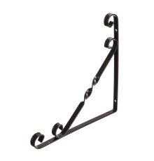 Кронштейн декоративный, 250 х 250 мм, коричневый Сибртех