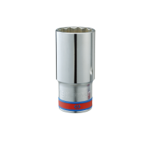 Головка торцевая глубокая двенадцатигранная 1/2", 1-3/16", дюймовая KING TONY 423038S