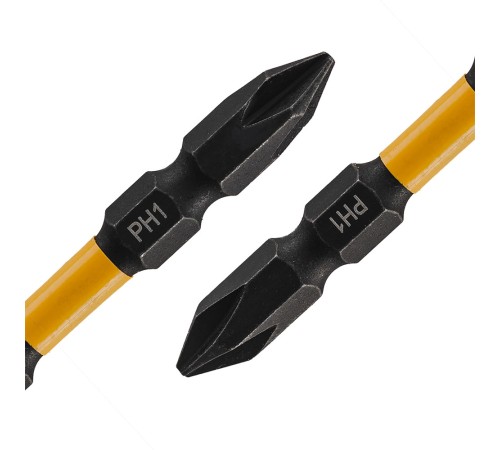 RUNTEC RT-IBD65 Бита ударная двусторонняя RUNTEC H6.35 65мм PH1/PH1 5шт. RUNTEC RT-IBD65 Бита ударная двусторонняя RUNTEC H6.35 65мм PH1/PH1 5шт.