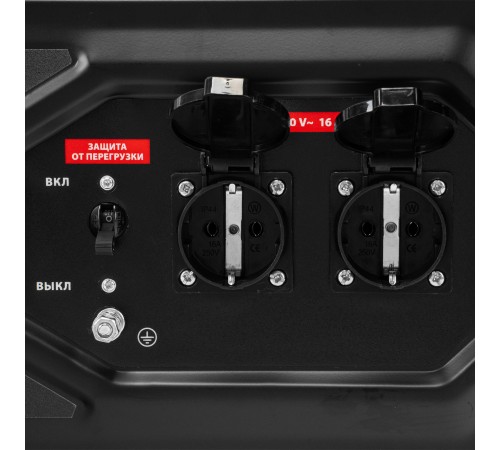 Генератор бензиновый RS-3500, 2,8 кВт, 230В, ручной стартер MTX