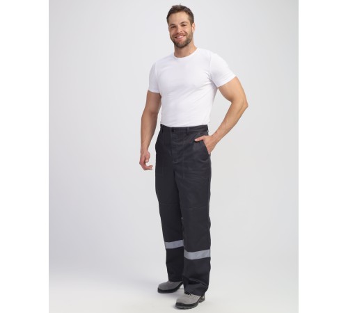 Костюм Легион Премиум-1 СОП CH (тк.Смесовая,240) брюки, т.серый/красный