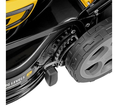 Газонокосилка аккумуляторная бесщет. DLM-460, 460 мм, травосб. 65 л., Li-Ion, 40 В Denzel