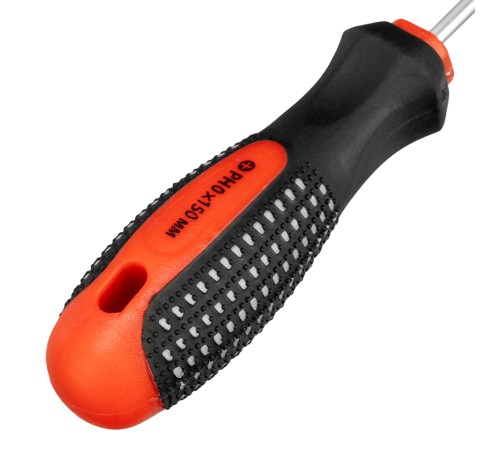 Отвертка Fusion, PH0 х 150 мм, CrV, трехкомпонентная рукоятка  Отвертка Fusion, PH0 х 150 мм, CrV, трехкомпонентная рукоятка