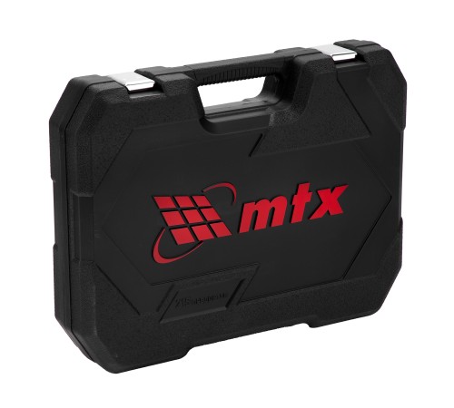 Набор инструментов, 1/2", 3/8", 1/4", пластиковый кейс 215 предметов MTX