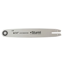 Пильная шина 14" Sturm! Паз 1,3мм, 3/8", 50 зв, хвостовик St