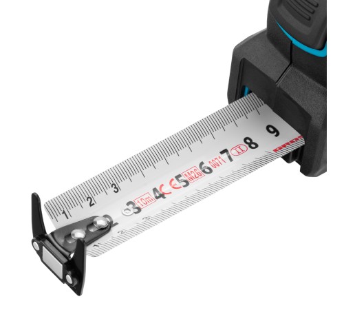 Рулетка "Automatisch", 10 м х 32 мм, нейлон, магнит, двустор. разметка, антиизлом, автоcтоп Gross