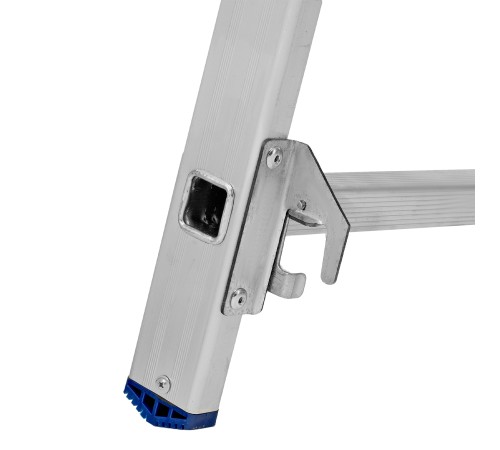 Лестница, 2 х 8 ступеней, алюминиевая, двухсекционная, Сибртех