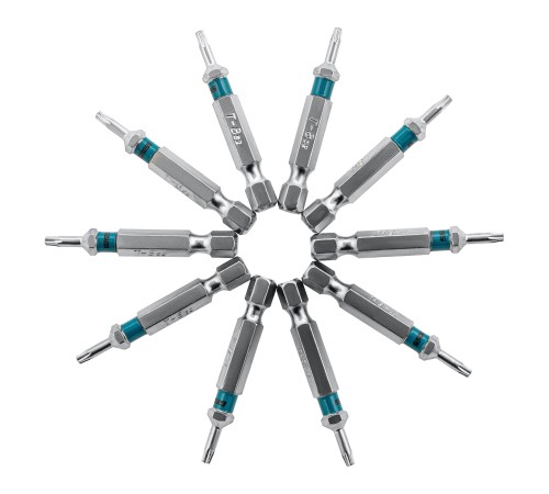 Набор бит Torx 8 х 50, сталь S2, 10 шт. Gross Набор бит Torx 8 х 50, сталь S2, 10 шт. Gross