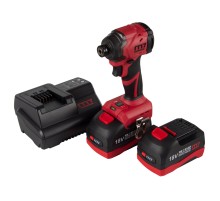 Аккумуляторный шуруповерт, ударный, 18 В, 4 предмета, кейс MIGHTY SEVEN DS-202A Аккумуляторный шуруповерт, ударный, 18 В, 4 предмета, кейс MIGHTY SEVEN DS-202A
