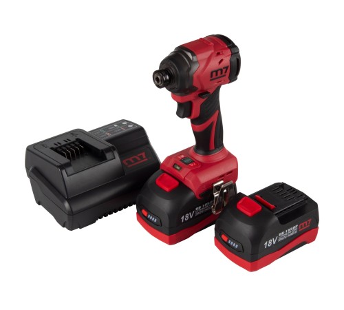 Аккумуляторный шуруповерт, ударный, 18 В, 4 предмета, кейс MIGHTY SEVEN DS-202A Аккумуляторный шуруповерт, ударный, 18 В, 4 предмета, кейс MIGHTY SEVEN DS-202A