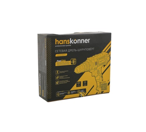 Сетевой шуруповерт Hanskonner HID2145PC Сетевой шуруповерт Hanskonner HID2145PC