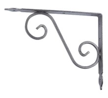 Кронштейн декоративный, 145 х 110 х 25 х 3 мм, темно-серый Сибртех