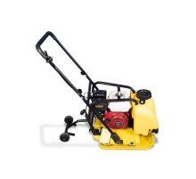 Виброплита TOR C-85T(R) 90 кг, 13,5кН (Loncin) бак, коврик, колесный комплект