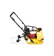 Виброплита TOR C-85T(R) 90 кг, 13,5кН (Loncin) бак, коврик, колесный комплект