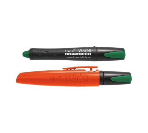 Многоразовый строительный маркер PICA-VISOR 990/36 (зелёный)