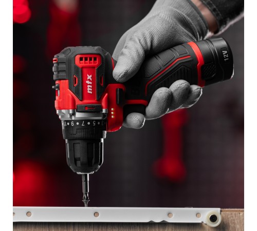 Дрель-шуруповерт аккумуляторная бесщет. CDB-BL-12, Li-Ion, 12 В// MTX