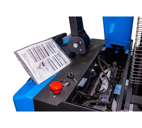 Штабелер самоходный 2,0 т 6,2 м TOR ES20T4 (с платформой) Штабелер самоходный 2,0 т 6,2 м TOR ES20T4 (с платформой)