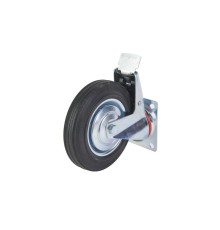 Колесо поворотное резина SCb 80 200 мм с тормозом (F) Колесо поворотное резина SCb 80 200 мм с тормозом (F)