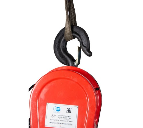 Таль электрическая цепная TOR ТЭШ (DHS) 5,0 т 
6 м Таль электрическая цепная TOR ТЭШ (DHS) 5,0 т 
6 м