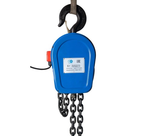 Таль электрическая цепная TOR ТЭШ (DHS) 5,0 т 
12 м Таль электрическая цепная TOR ТЭШ (DHS) 5,0 т 
12 м