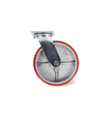 Колесо большегрузное поворотное SCp 55 125 мм полиуретановое (F) Колесо большегрузное поворотное SCp 55 125 мм полиуретановое (F)