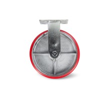 Колесо большегрузное неповоротное FCp 85 250 мм полиуретановое (F)