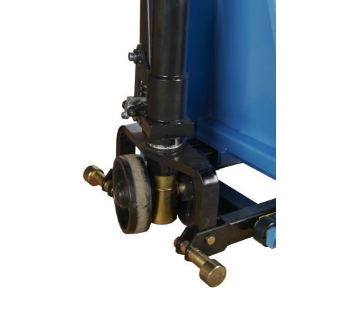 Тележка гидравлическая 1500 кг 1150 мм TOR HLS1500Q с ножничным подъемом (полиуретановые колеса)