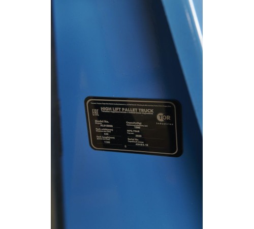 Тележка гидравлическая 1500 кг 1150 мм TOR HLS1500Q с ножничным подъемом (полиуретановые колеса)