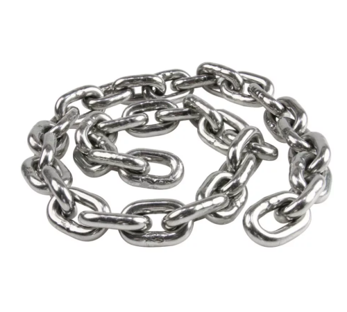 Цепь круглозвенная TOR G80 8х24 (оцинкованная) Цепь круглозвенная TOR G80 8х24 (оцинкованная)
