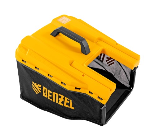 Газонокосилка электрическая GM-2000, 2000 Вт, ширина 43 см, 6 уровней, травосборник 45 л. Denzel