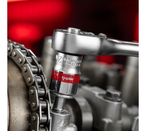 Набор универсальных торцевых головок, 1/4, SpLine, CrV, 10 шт, 4-13 мм Matrix