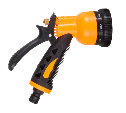 Пистолет-распылитель, 8 режимов полива Вихрь Пистолет-распылитель, 8 режимов полива Вихрь