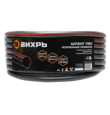 Шланг поливочный ПВХ, трёхслойный премиум, 1/2, 25м Вихрь Шланг поливочный ПВХ, трёхслойный премиум, 1/2, 25м Вихрь