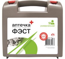 Аптечка ФЭСТ универсальная футляр из полистирола 210х210х70 (арт.1644)