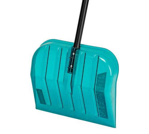 Лопата для уборки снега поликарбонат, 460х400х1380 мм, алюминиевый черенок, LUXE Palisad