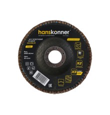Зачистной круг лепестковый Hanskonner H9010-01-125x22-36ZTC