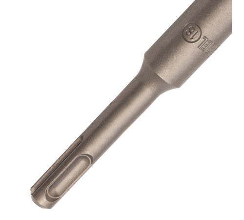 Бур по бетону, двойная спираль, три пылеотводящие кромки, 18 x 460 мм DENZEL