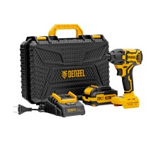 Винтоверт ударный аккумуляторный бесщет. CIDH-BL-20-270, Li-Ion, 20 В// Denzel