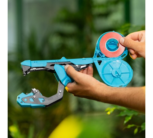 Тапенер садовый для подвязки растений, скобы 10 000 шт., лента 30 м, LUXE Palisad