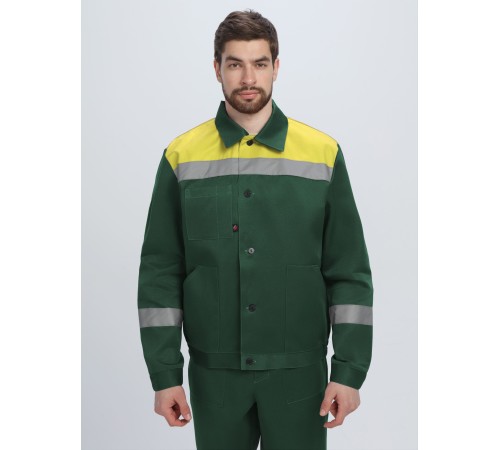 Костюм Легион-1 СОП (тк.Смесовая,210) брюки, зеленый/желтый