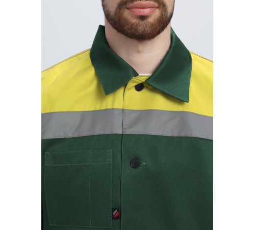 Костюм Легион-1 СОП (тк.Смесовая,210) брюки, зеленый/желтый