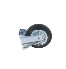 Колесо неповоротное усиленное резина FRC 80 200 мм Колесо неповоротное усиленное резина FRC 80 200 мм